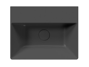 COLOR ELEMENTS 45X35 - Rectangular ceramic washbasin with towel rail by GSI ceramica - view 3